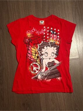 Vintage 2008 Betty Boop Graphic Shirt